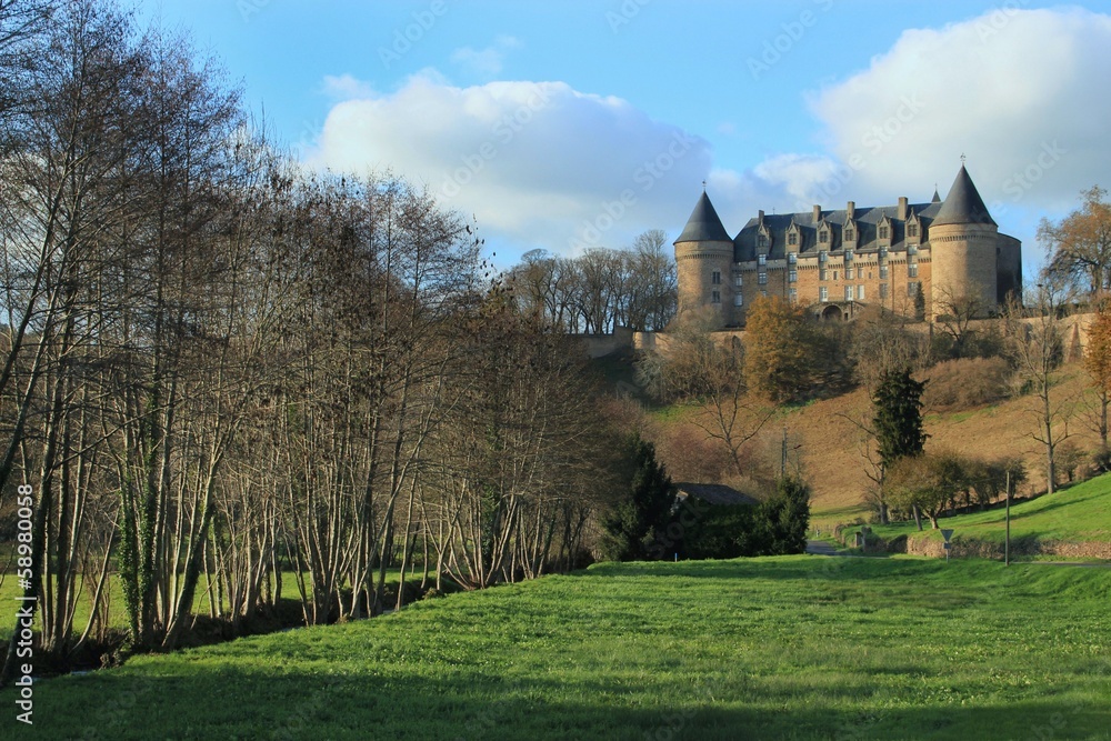 Château de Rochechouart.(Haute-Vienne)