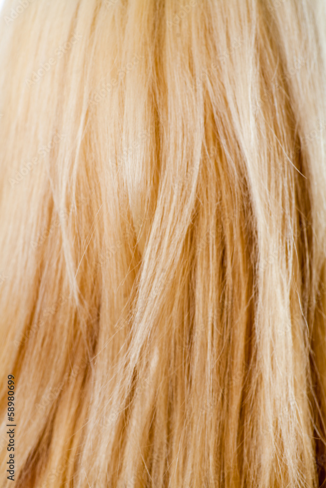 Naklejka premium blonde hair