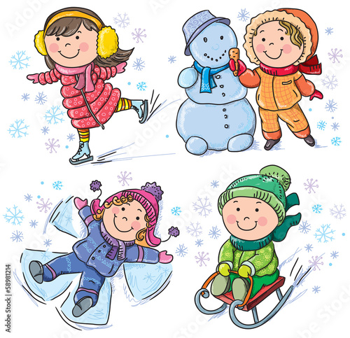 Winter kids