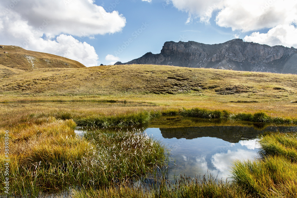 Circuit of the collar of néal, park of Queyras,  France