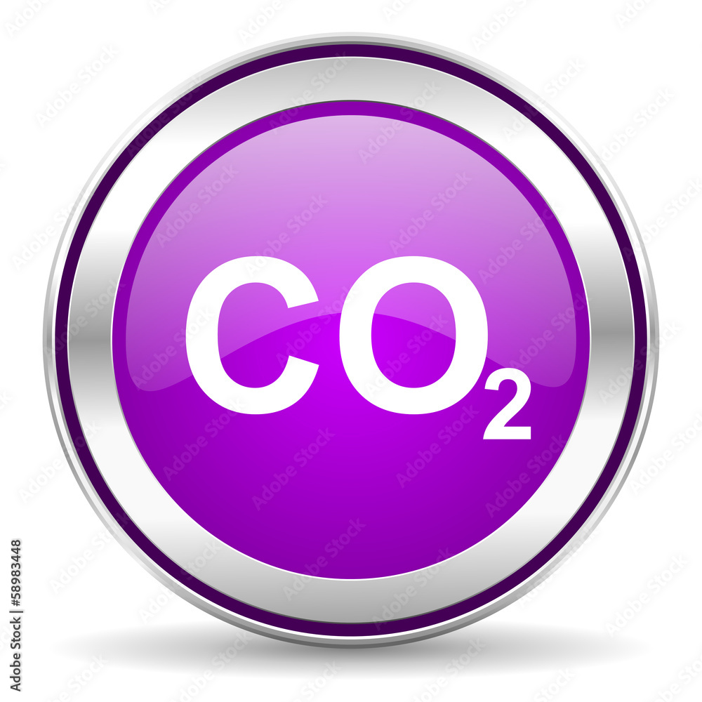 carbon dioxide icon carbon dioxide icon