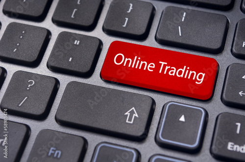 online or internet trading concepts