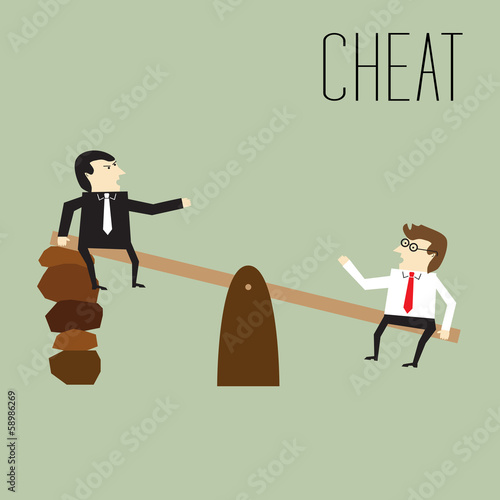 Businessmen cheated