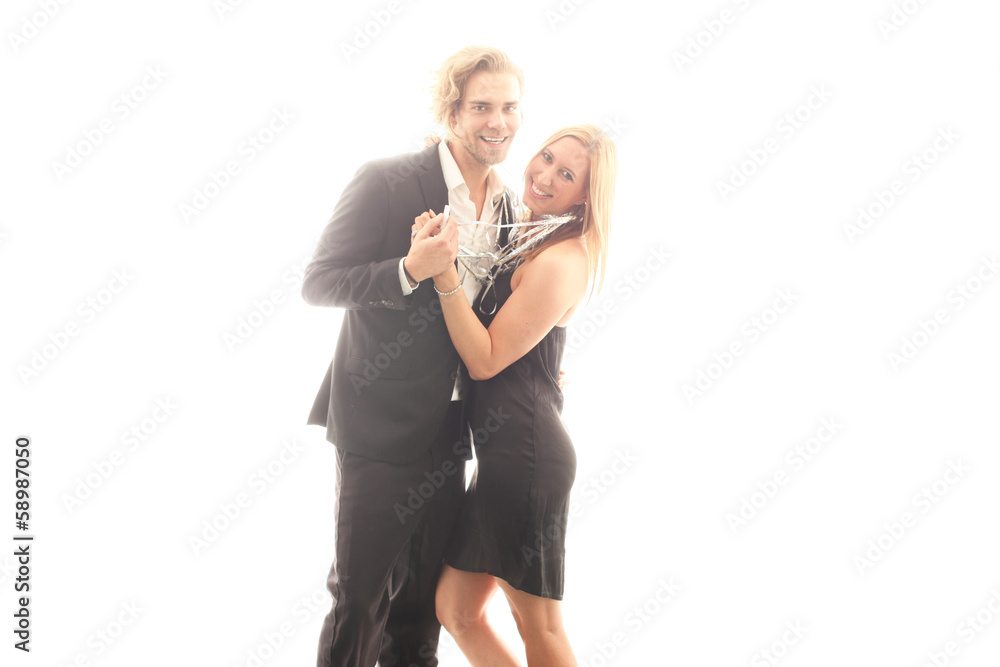 Fototapeta premium Junges Paar tanzt