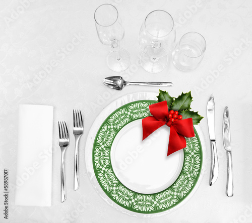 Weihnachtstisch