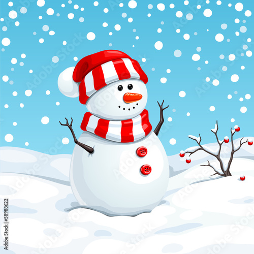 Christmas snowman