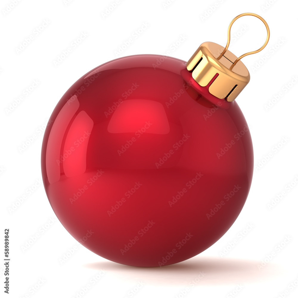 Ταπετσαρία Christmas ball New Years Eve bauble decoration red ornament