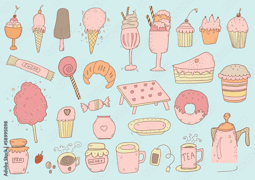 Set of sweets Set of sweets