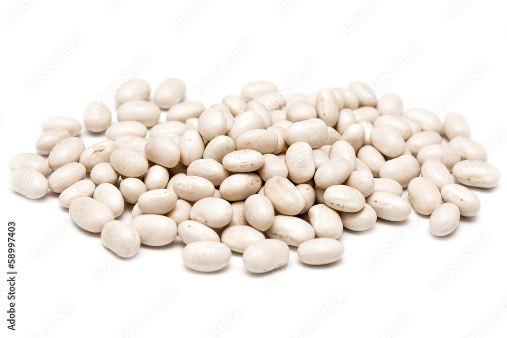 White Kidney Shaped Beans