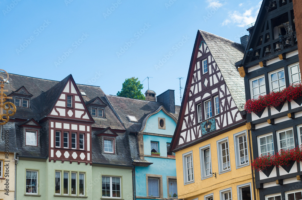 Fototapeta premium half-timbered houses