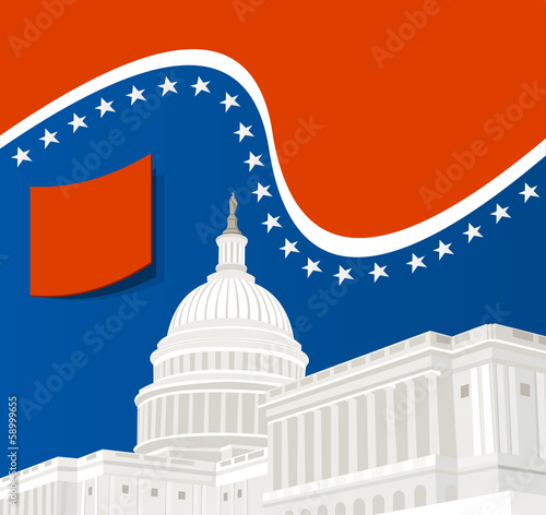 United States Capitol Building in Washington DC
