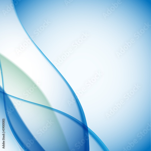 blue wave abstract background design