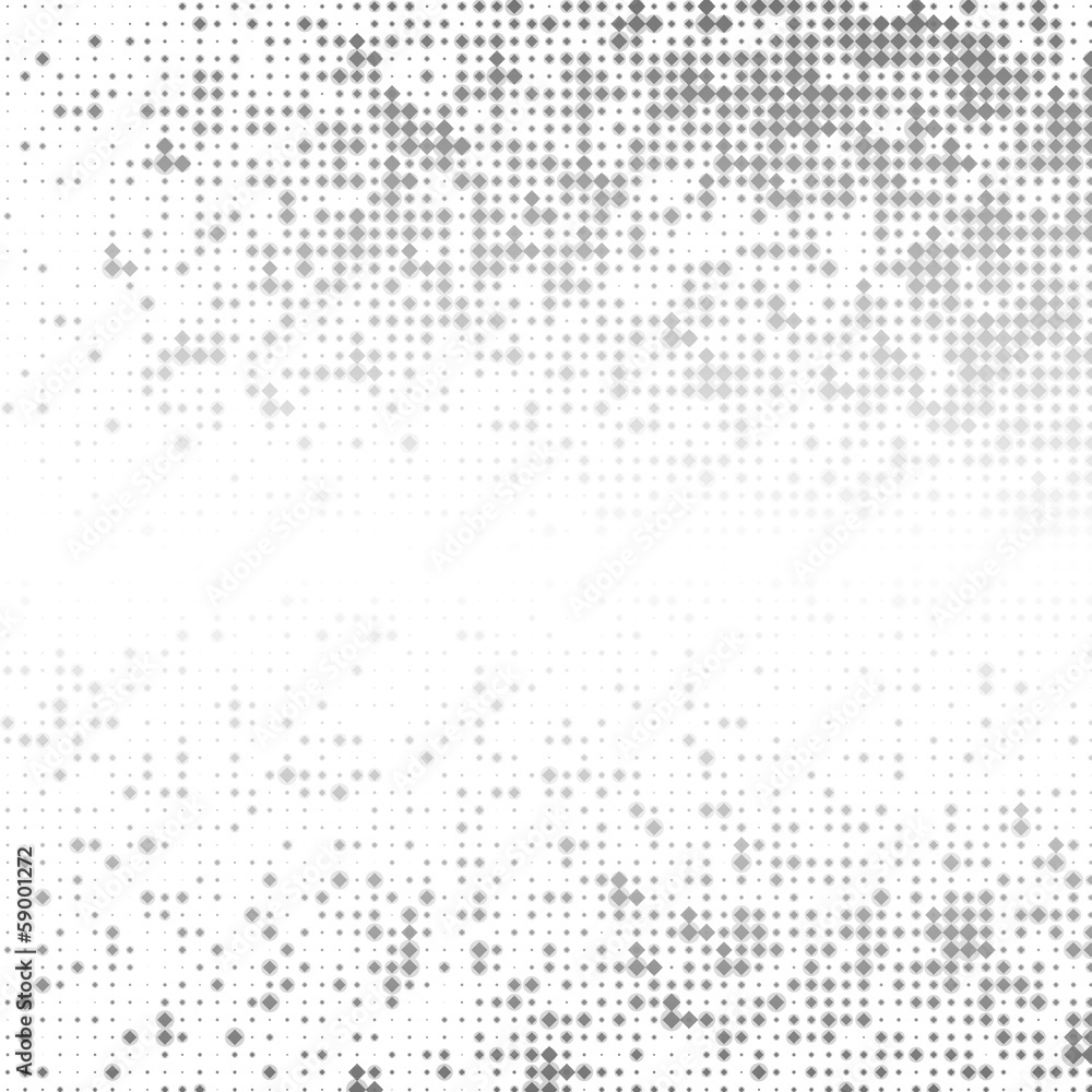 Grey abstract background with squares and space for text