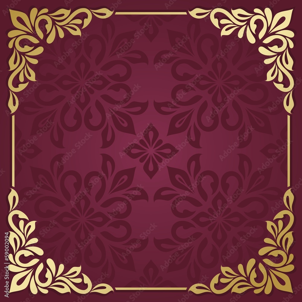 Floral greeting card Floral greeting card