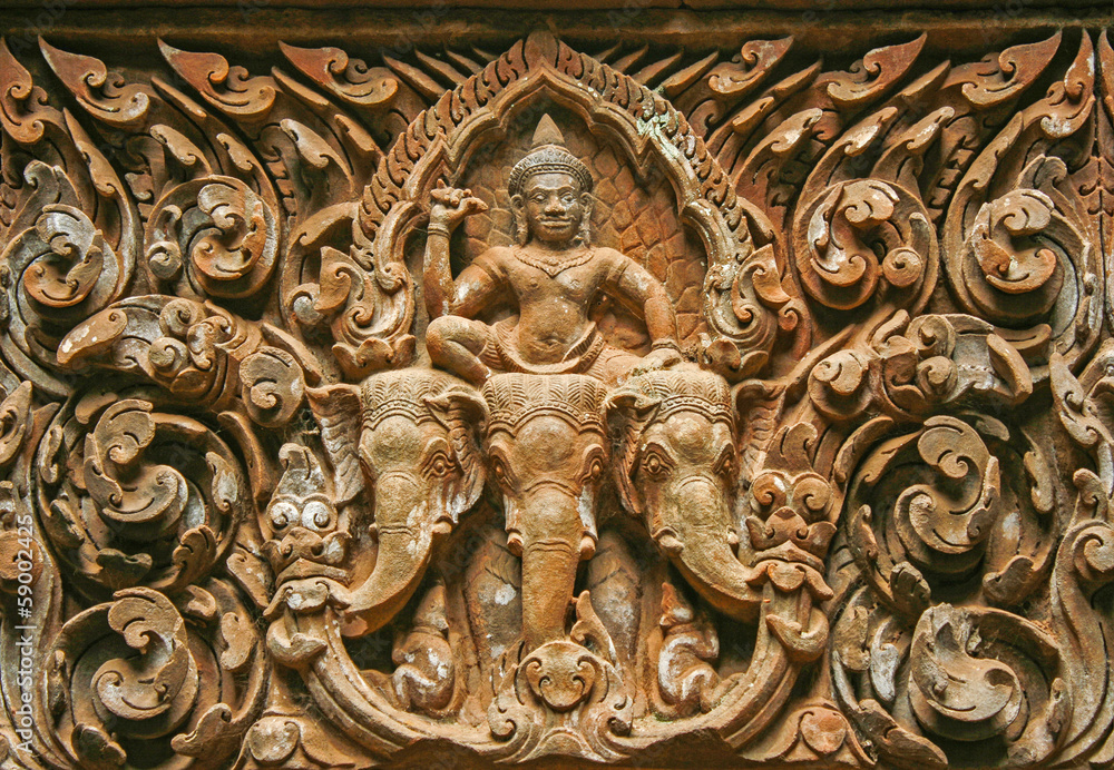 Carved decoration sculptures