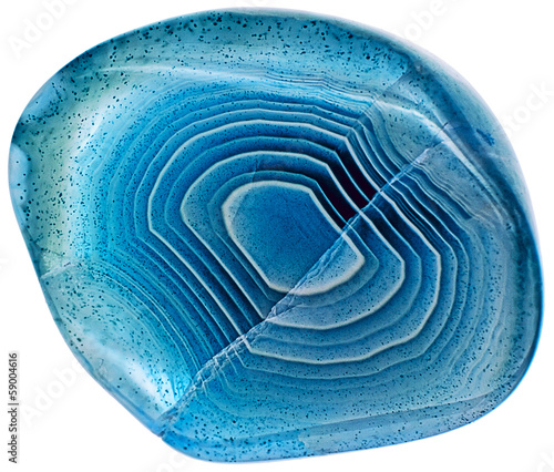 Blue agate
