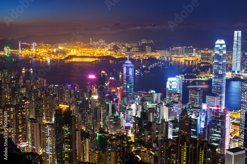 Hong Kong Skyline © leungchopan