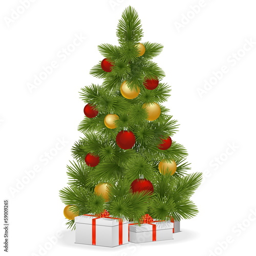 Vector Christmas Tree