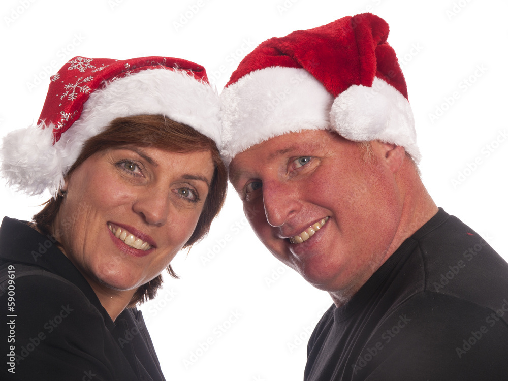 attractive christmas couple attractive christmas couple