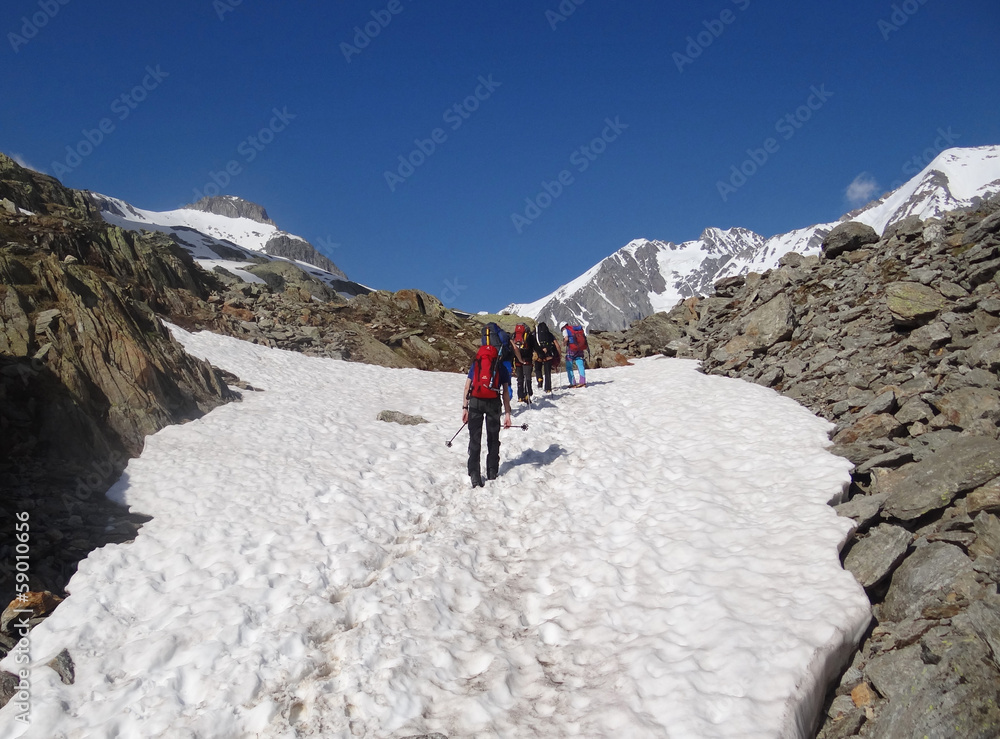 Alpinisme dans le Massif du Mont Blanc
