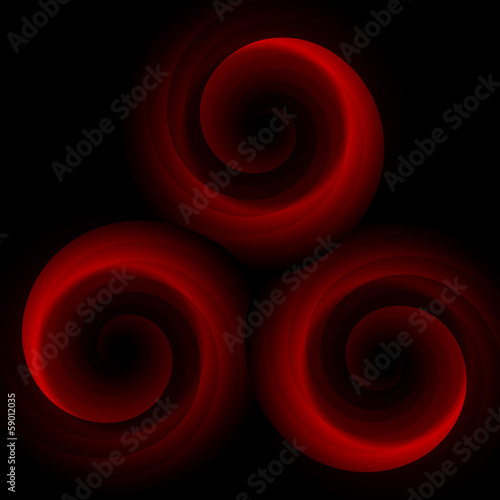 Triskele - rouge 2