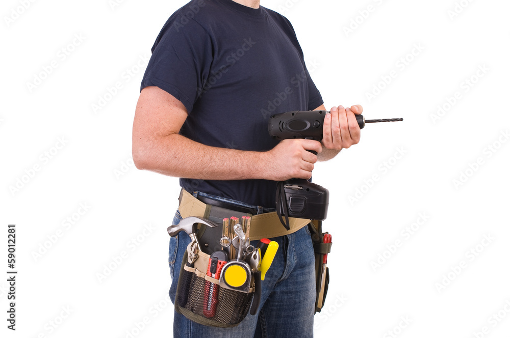 Blue collar worker. Blue collar worker.
