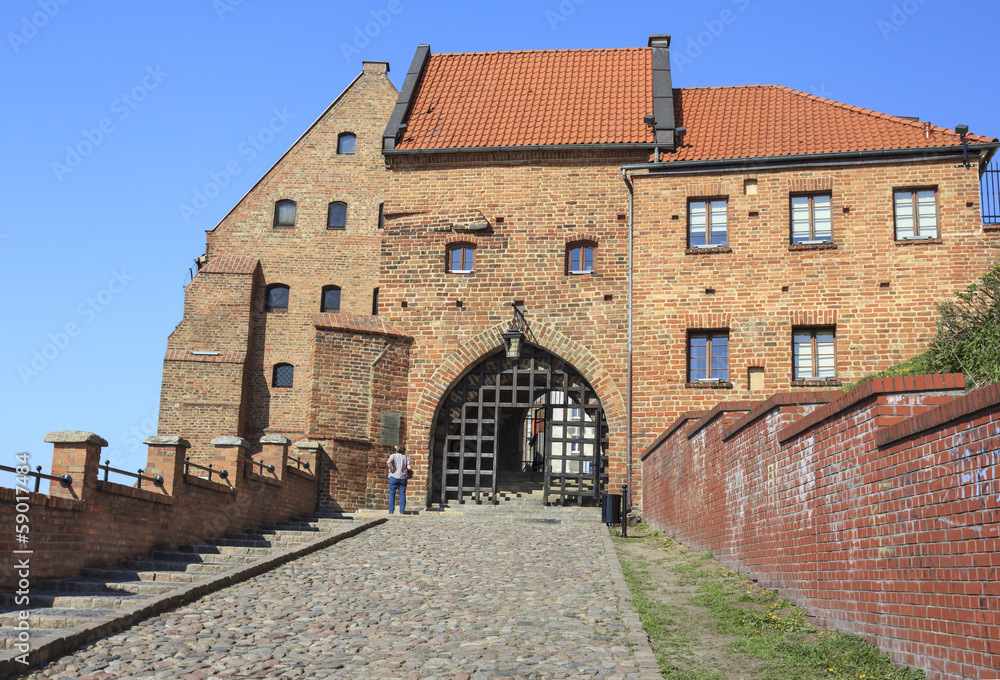 The Water Gate, Old Town in Grudziadz on Vistula, Poland