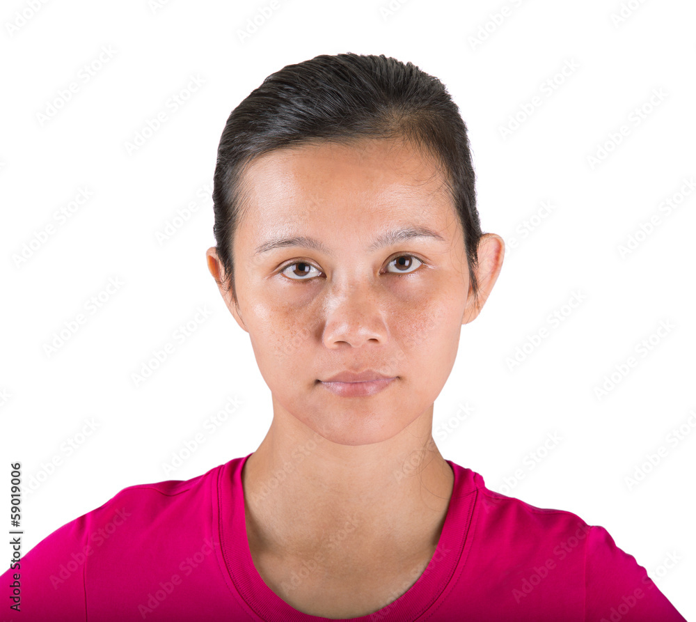 Female in jogging attire Female in jogging attire