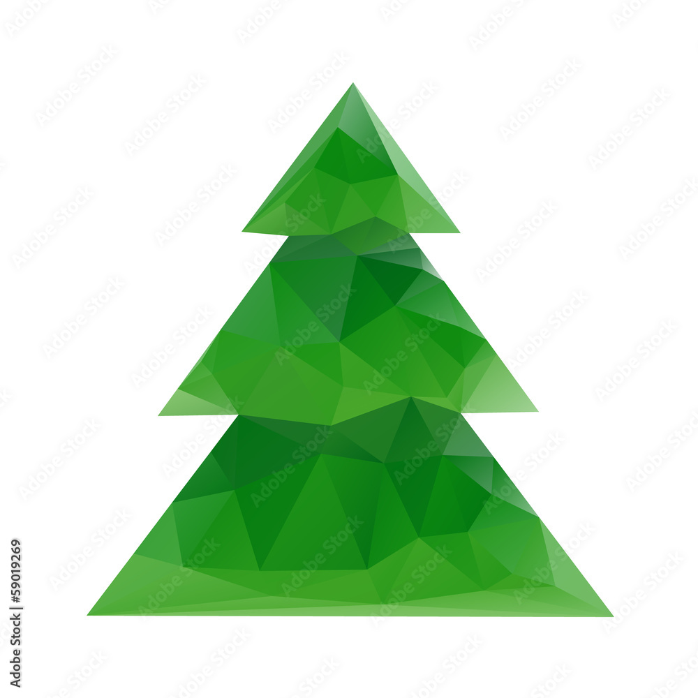 Abstract geometrical Christmas vector background Abstract geometrical Christmas vector background