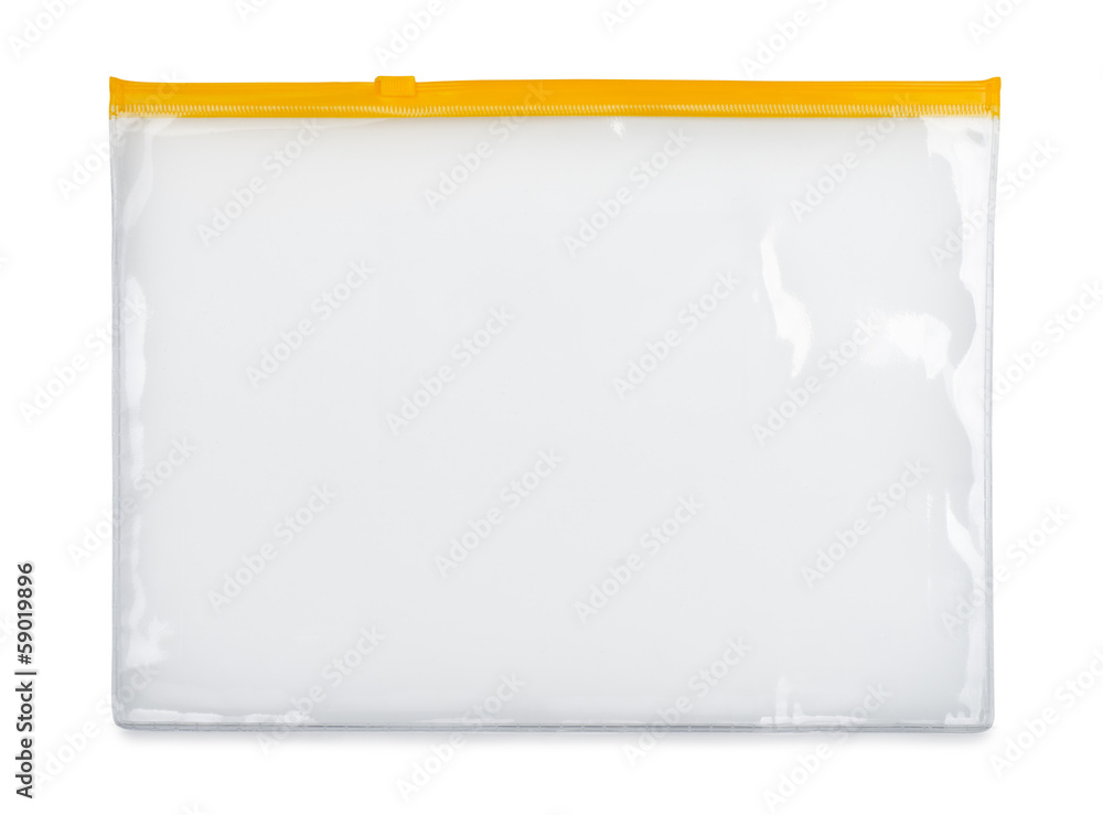 Plastic zipper bag