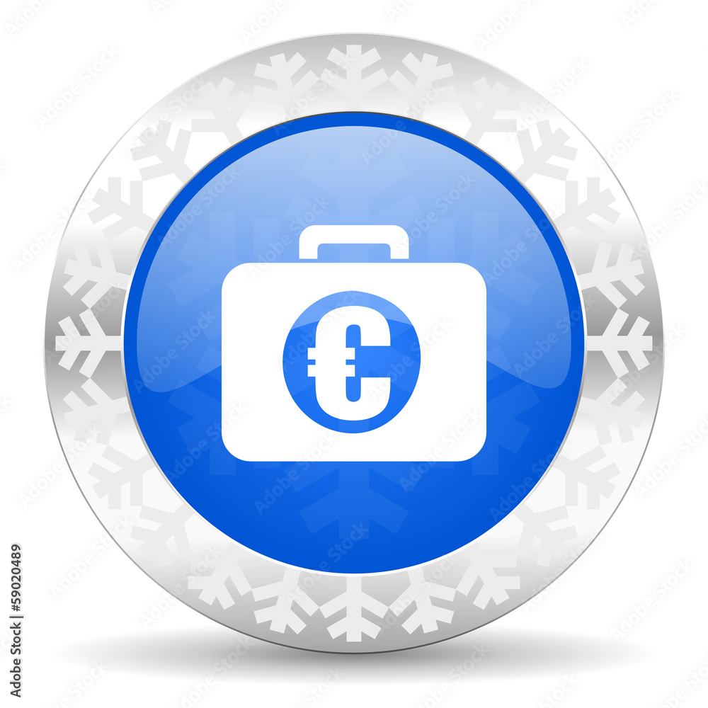 financial christmas icon financial christmas icon