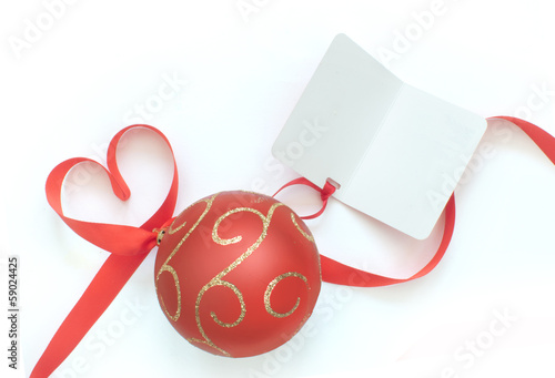 Gift tag for christmas