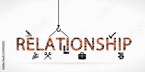 Build relationship construction site