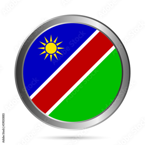 Namibia flag button. Free Download Namibia flag button. - GFXLoad