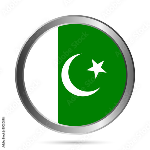 Free Download Pakistan flag button. - GFXLoad