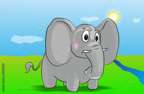 Elephant vector