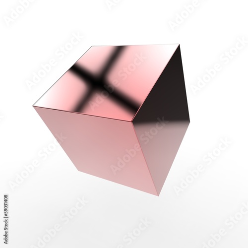  cube design isolated over white