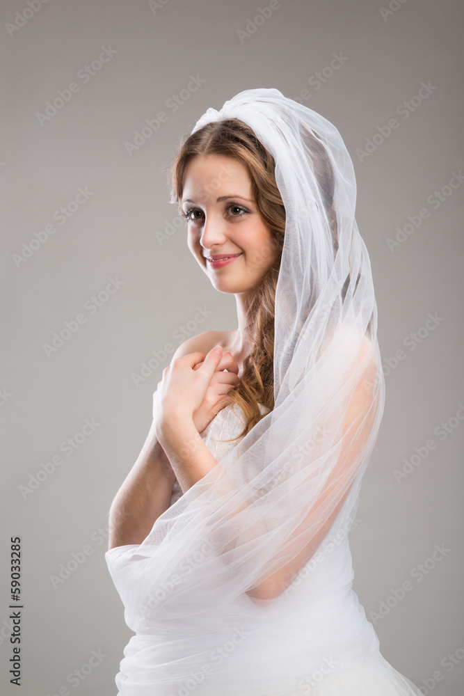 Beautiful Bride with veil Beautiful Bride with veil
