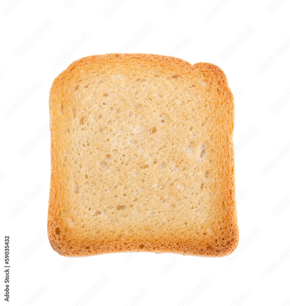 Fried toast biscuit breakfast. Close up on white background. Fried toast biscuit breakfast. Close up on white background.