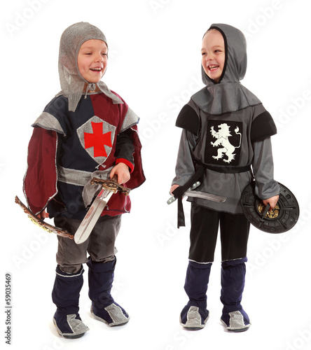 The boys in a suit knight