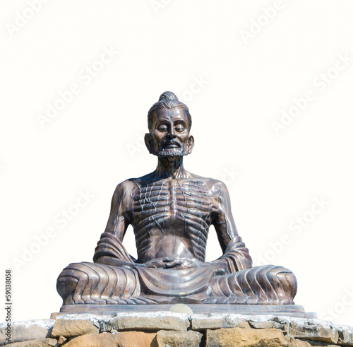 фотографія Buddha starvation statue