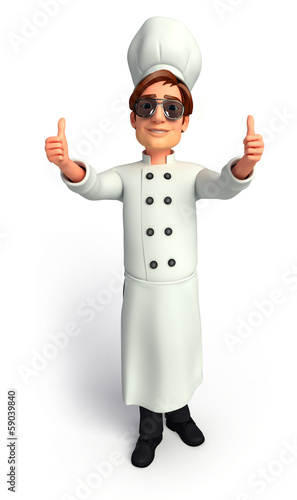 Chef  with thumbs up