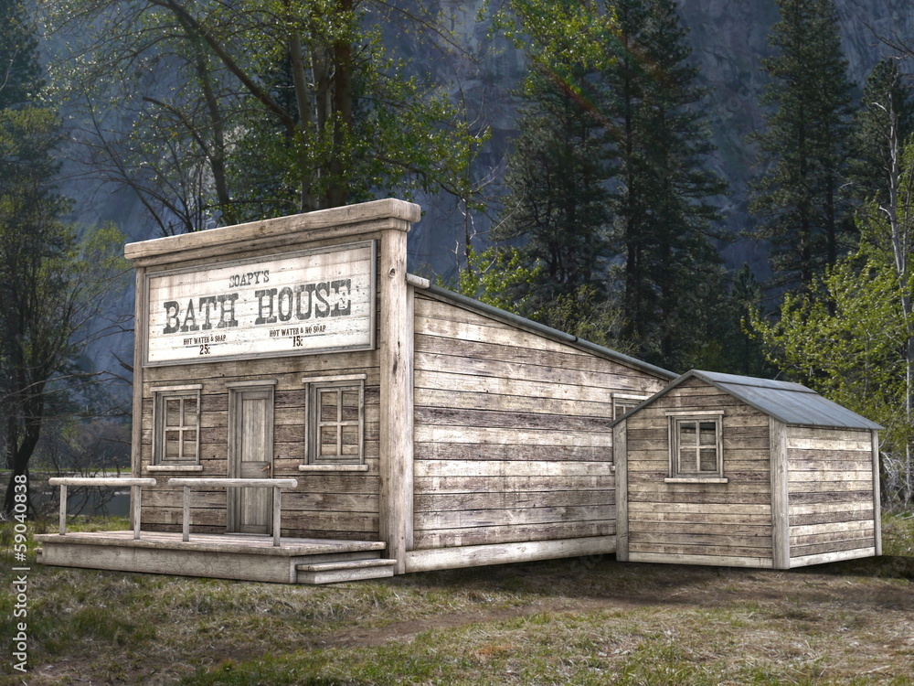 Fototapeta premium バスハウス