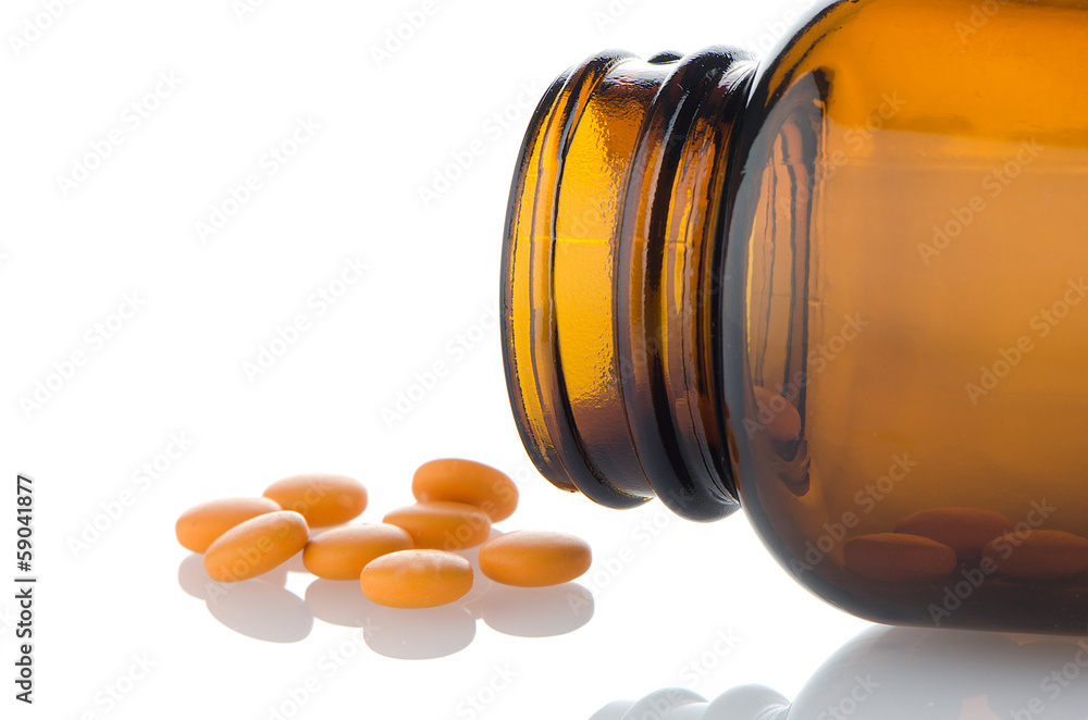 Pills from bottle Pills from bottle