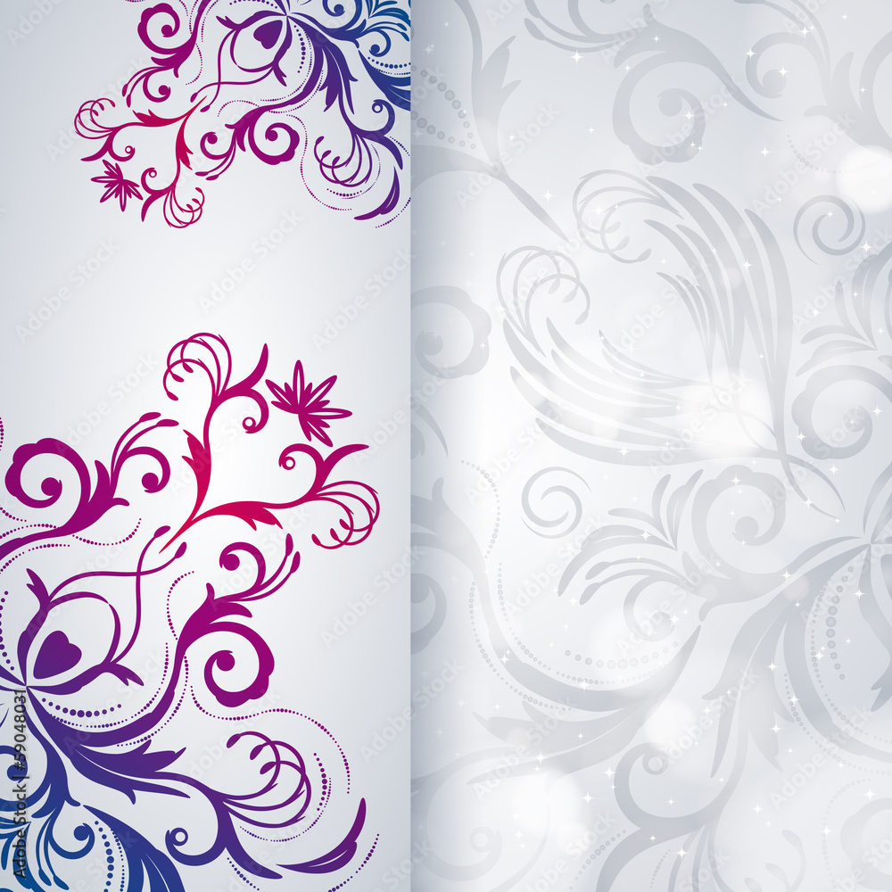 Abstract background with floral item. Abstract background with floral item.
