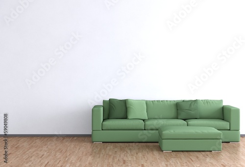 Günes Sofa im Zimmer