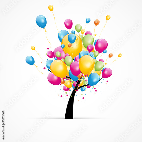 arbre/ballons