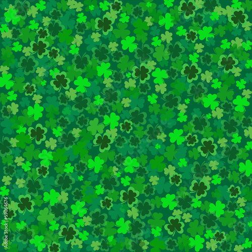 ST Patricks-Clover Background