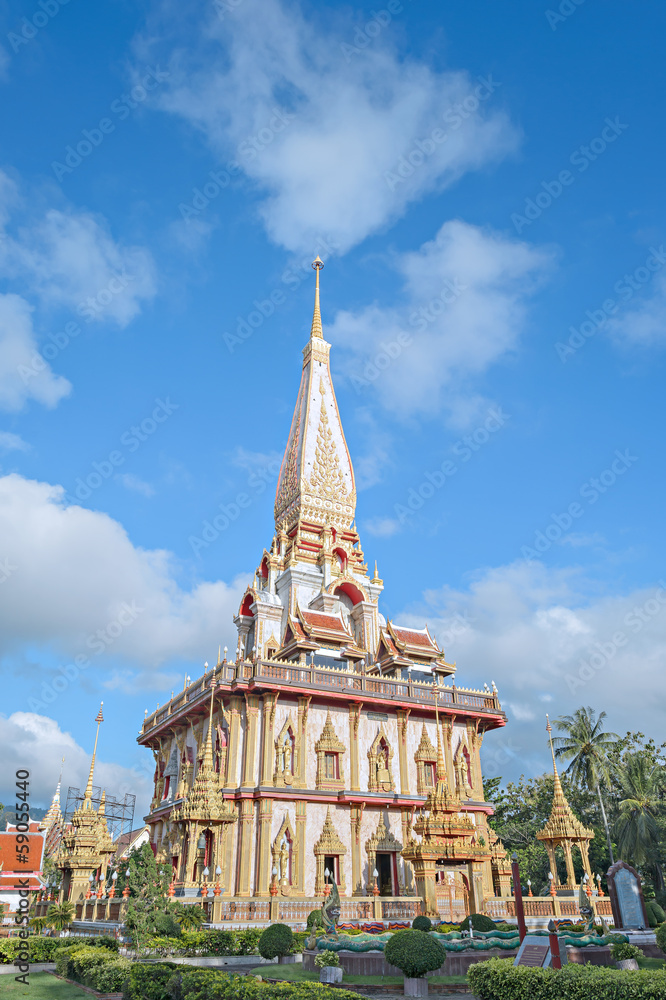 Temple,Thai classic arts