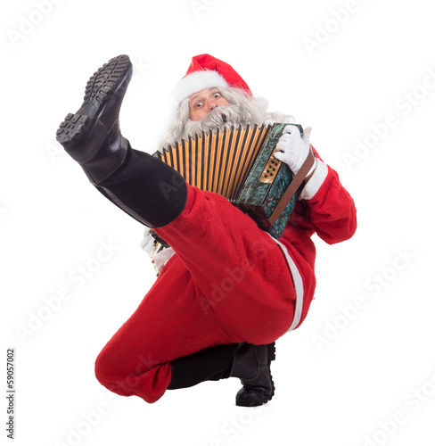 Dancing Santa Claus photo